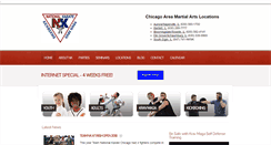 Desktop Screenshot of chicagonk.com